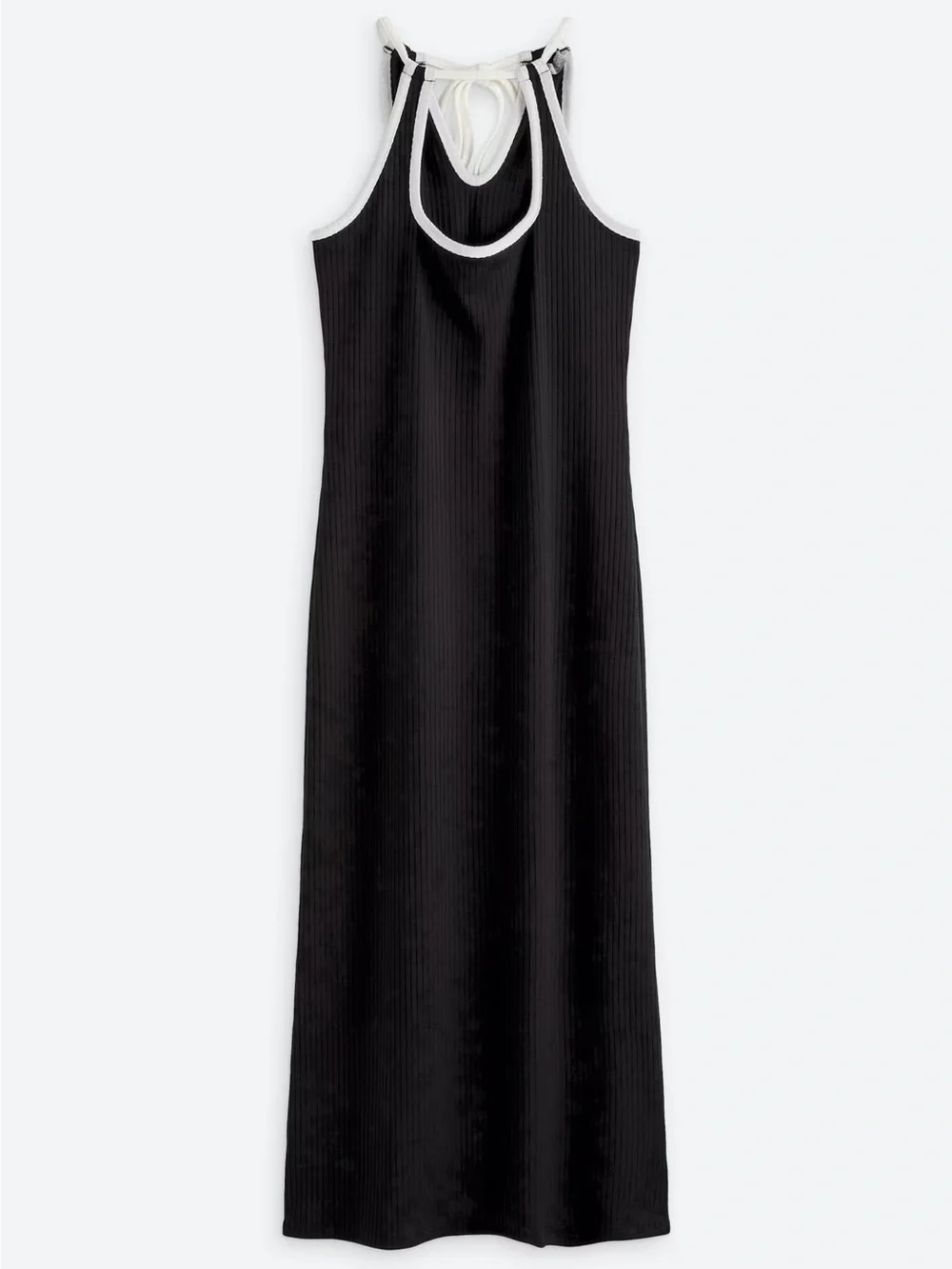 Loveappella Belle Fitted Halter Neck Midi Dress Size Small